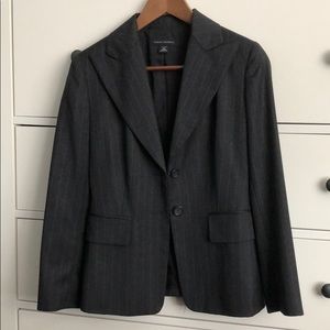 Banana Republic suit (grey) - 2P pant, 4P jacket
